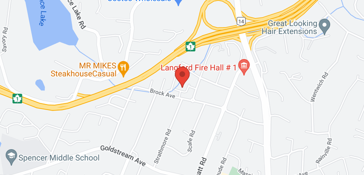map of 404-866 Brock Ave